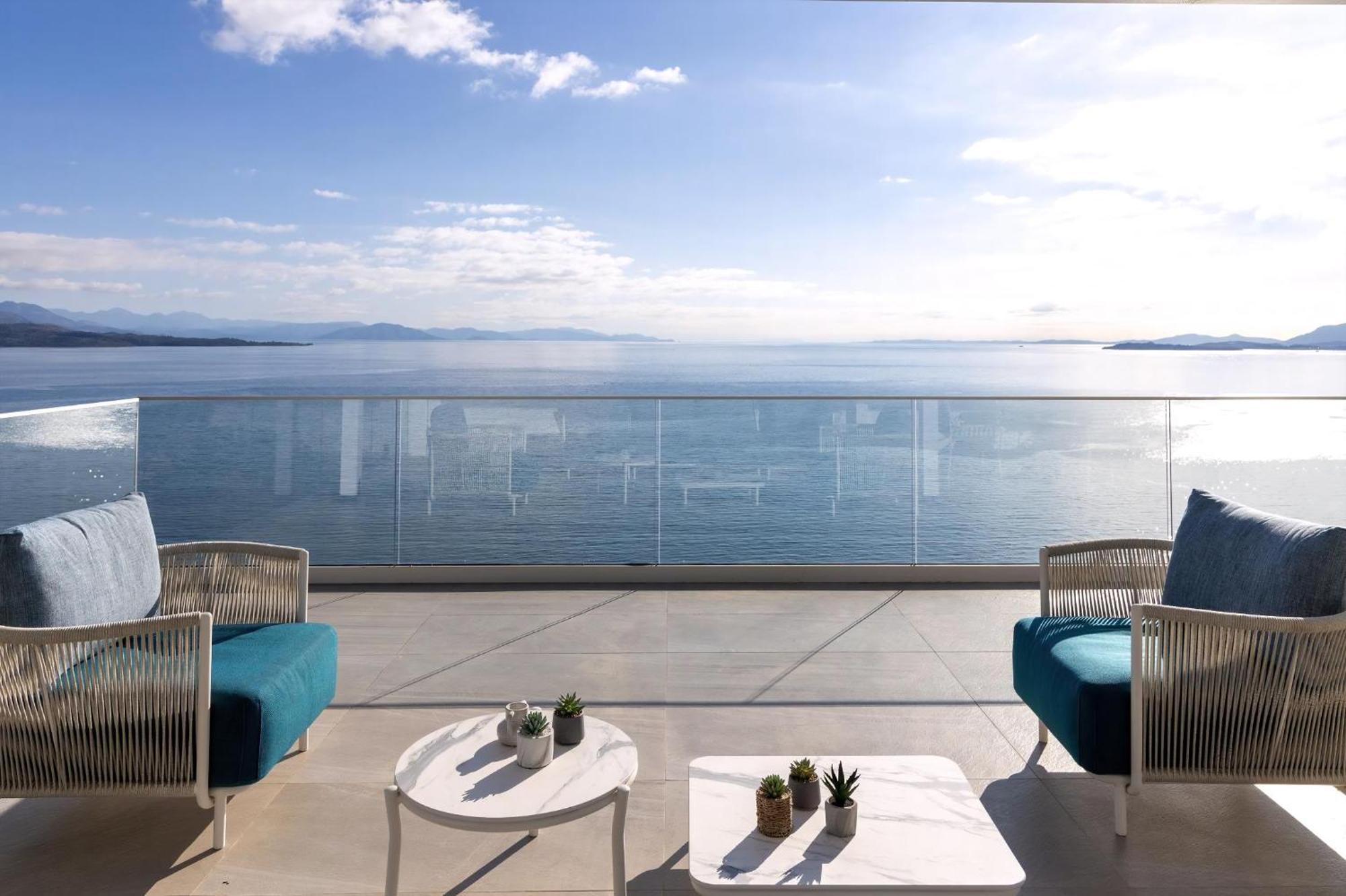 Luxurioese Mit Meerblick Stoa Serenity Appartement Nisaki (Corfu)