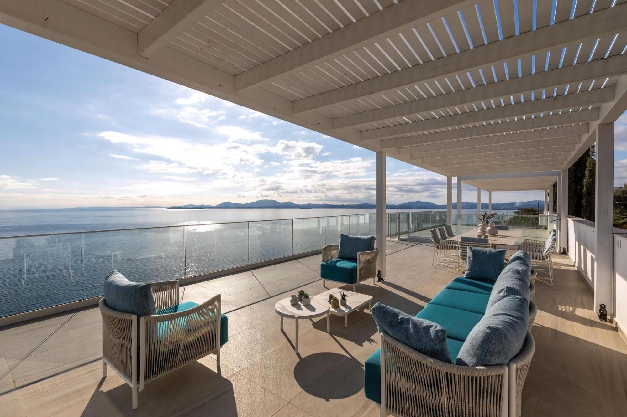 Luxurioese Mit Meerblick Stoa Serenity Nisaki (Corfu)